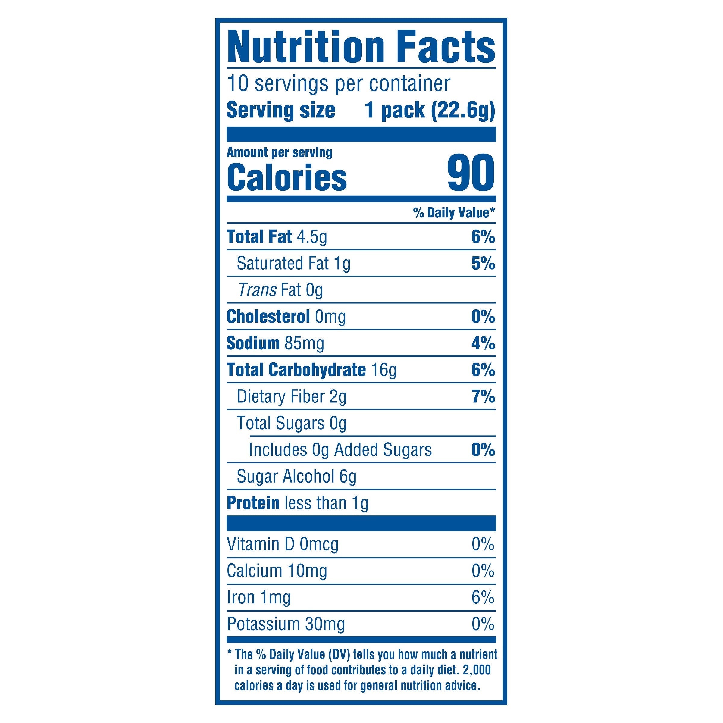 Zero Sugar Chocolate Sandwich Cookies, Snack Packs, 2 Pack P8