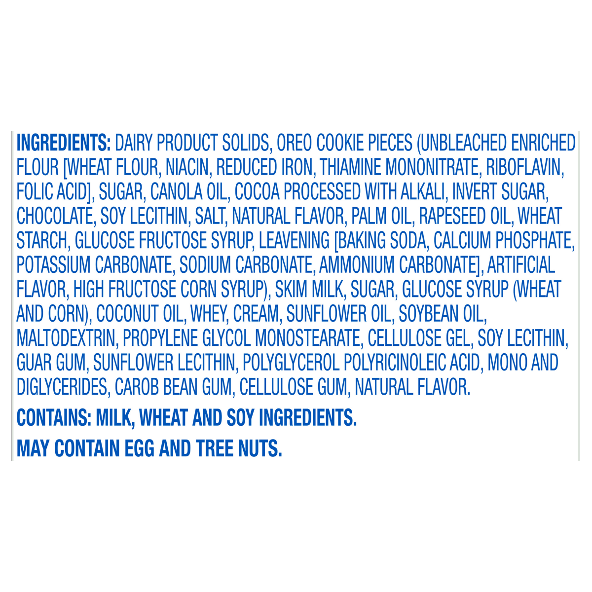 Frozen Dairy Dessert Bars P0