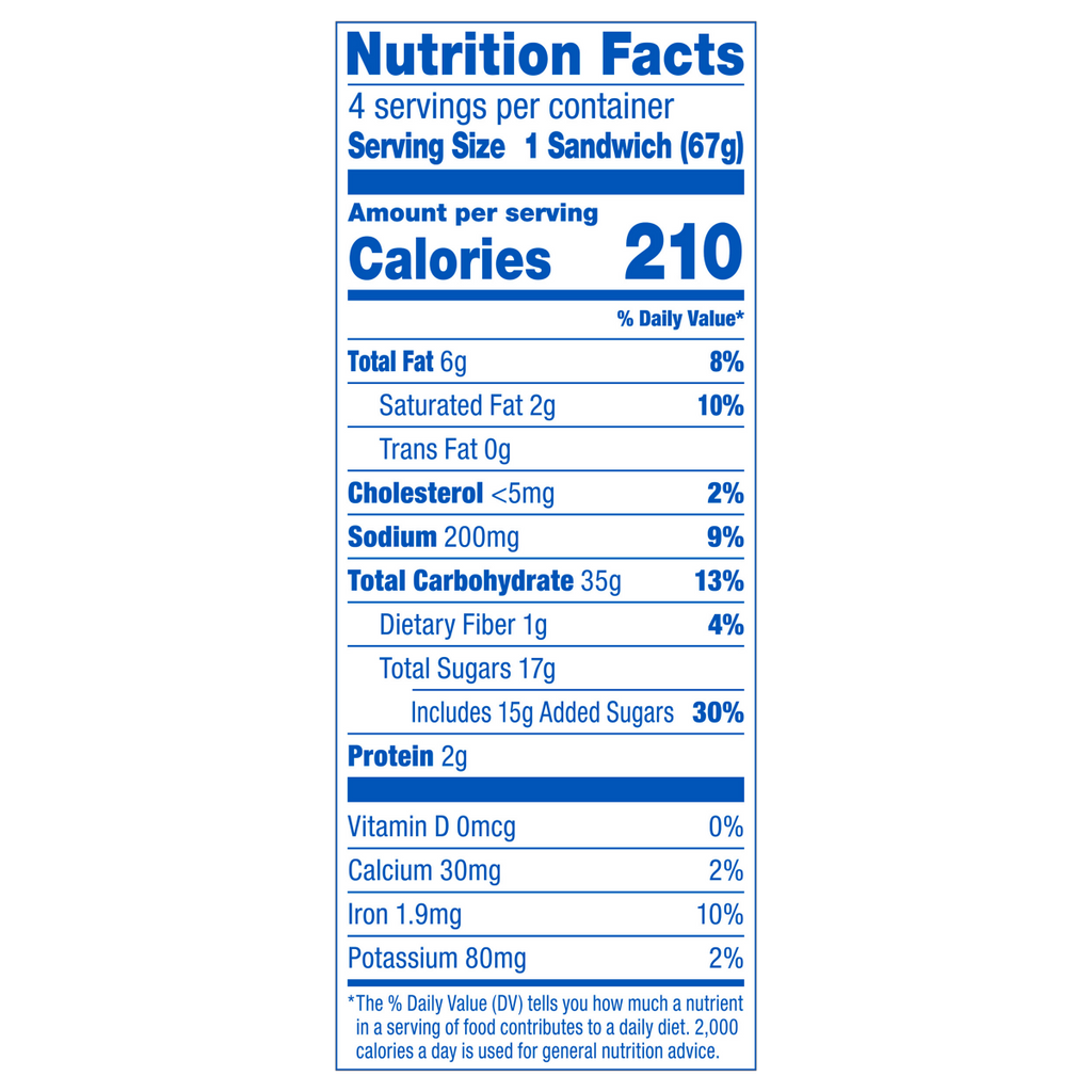 Frozen Dairy Dessert Sandwiches L3