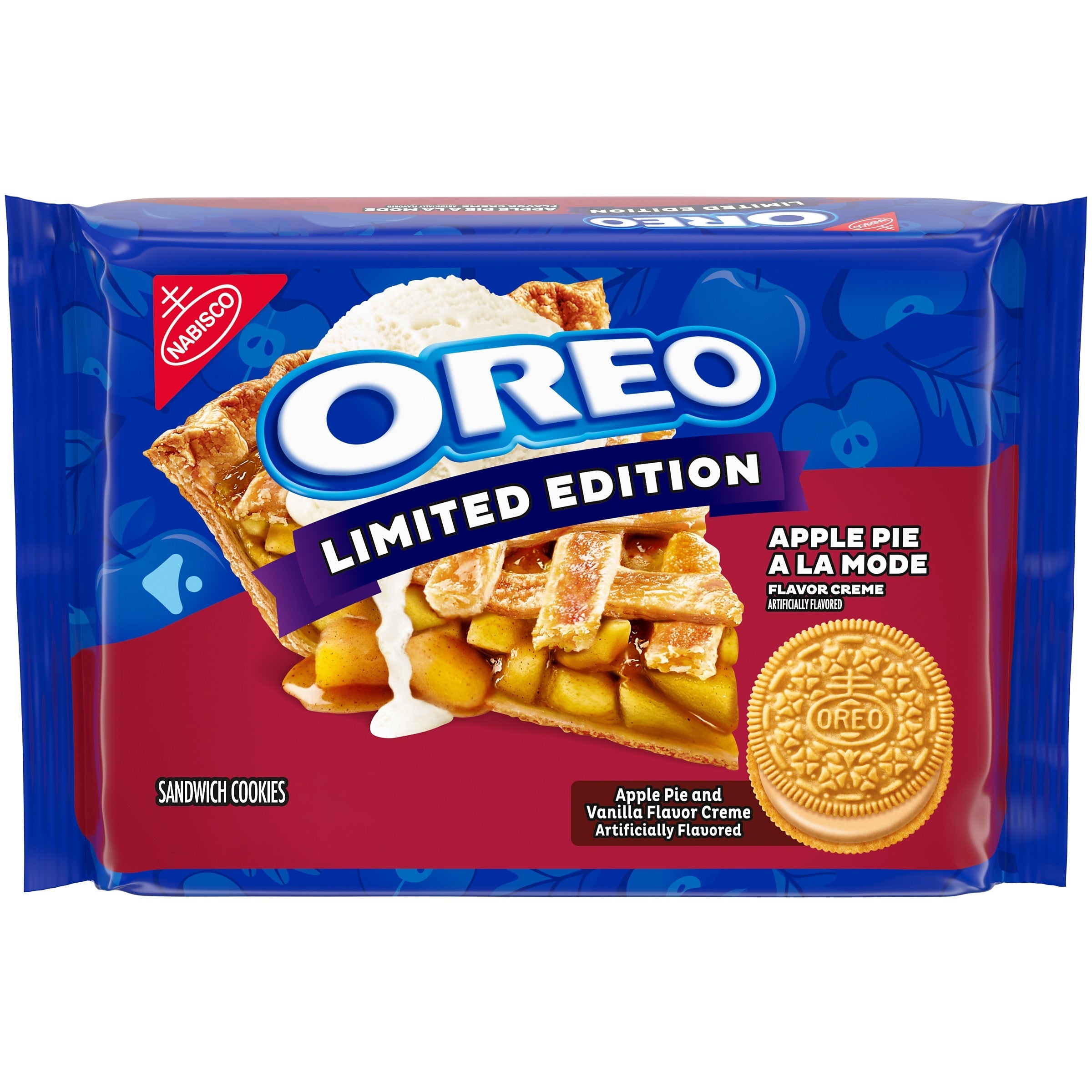 Apple Pie a la Mode Sandwich Cookies, Limited Edition, 2 Pack E2