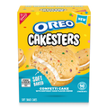 Cakesters Confetti Cake Soft Snack Cakes, Snack Packs O6