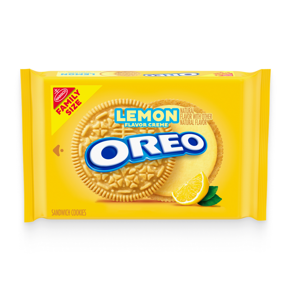 Lemon Creme Sandwich Cookies, Family Size L6