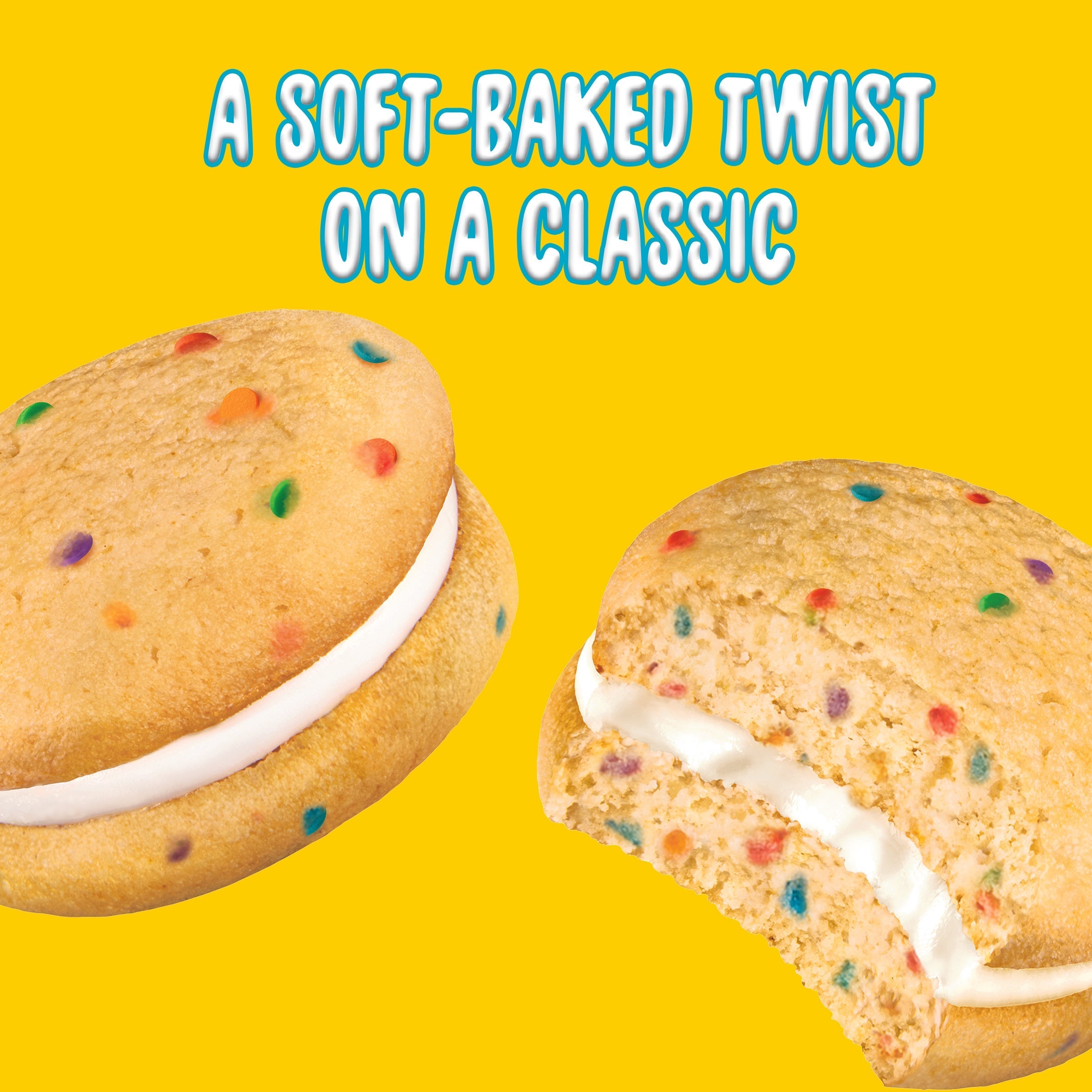 Cakesters Confetti Cake Soft Snack Cakes, Snack Packs, 2 Pack R8
