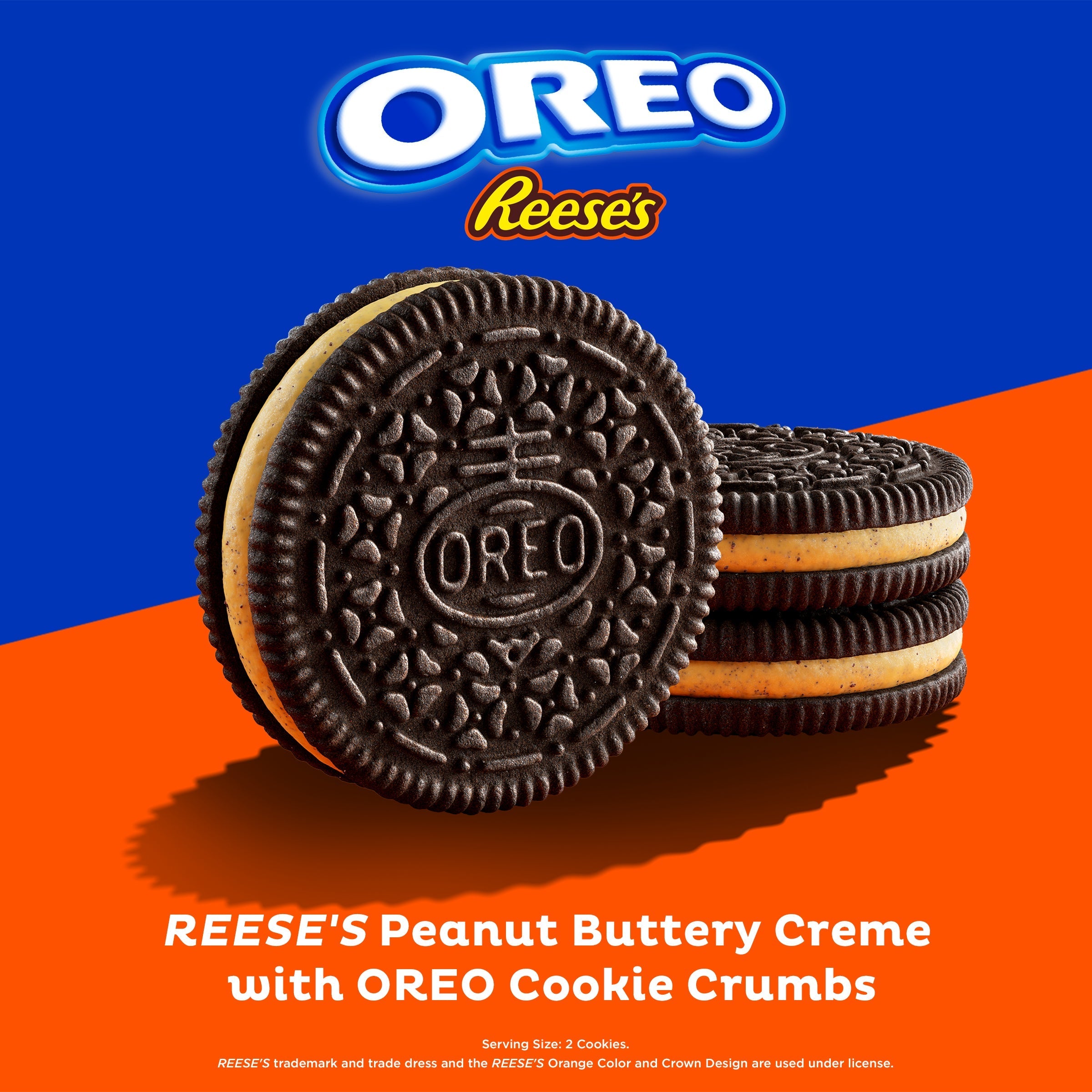 Reese's Peanut Buttery Creme Chocolate Sandwich Cookies V1