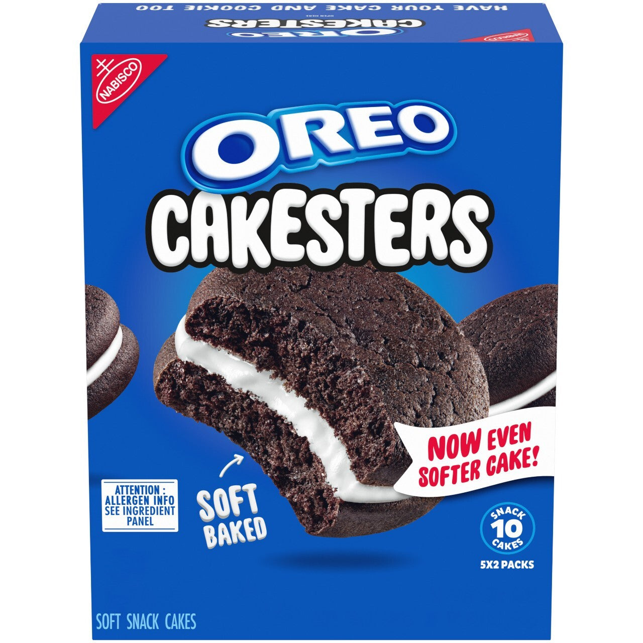 Cakesters Soft Snack Cakes, Snack Packs, 2 Pack E6