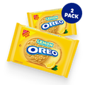 Lemon Creme Sandwich Cookies, Family Size, 2 Pack Z0