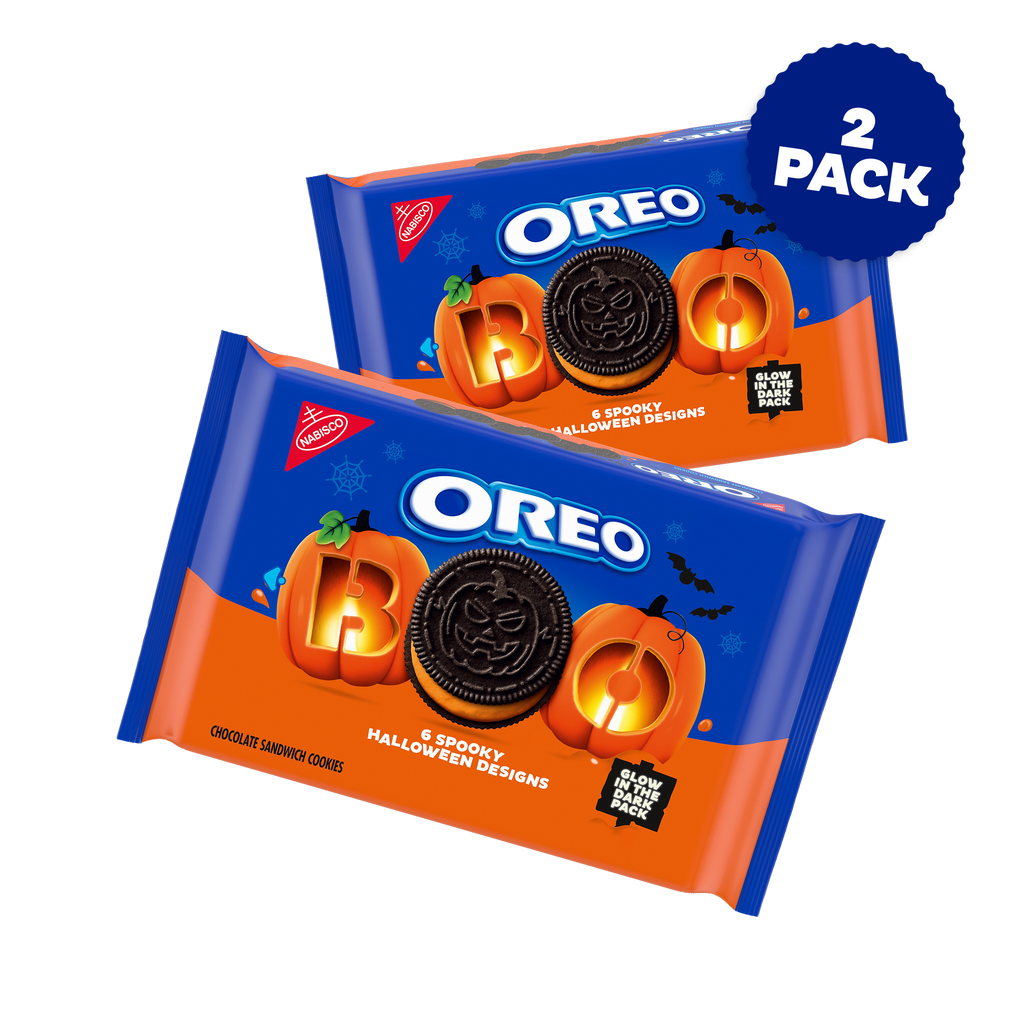 Orange Creme Halloween Cookies, Limited Edition, 2 Pack Y7