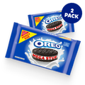 Mega Stuf Chocolate Sandwich Cookies, Family Size, 2 Pack W7