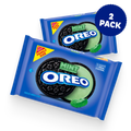 Mint Creme Chocolate Sandwich Cookies, Family Size, 2 Pack B6