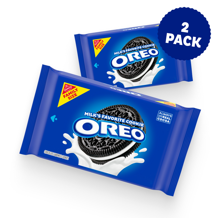 Chocolate Sandwich Cookies, Family Size, 2 Pack P9