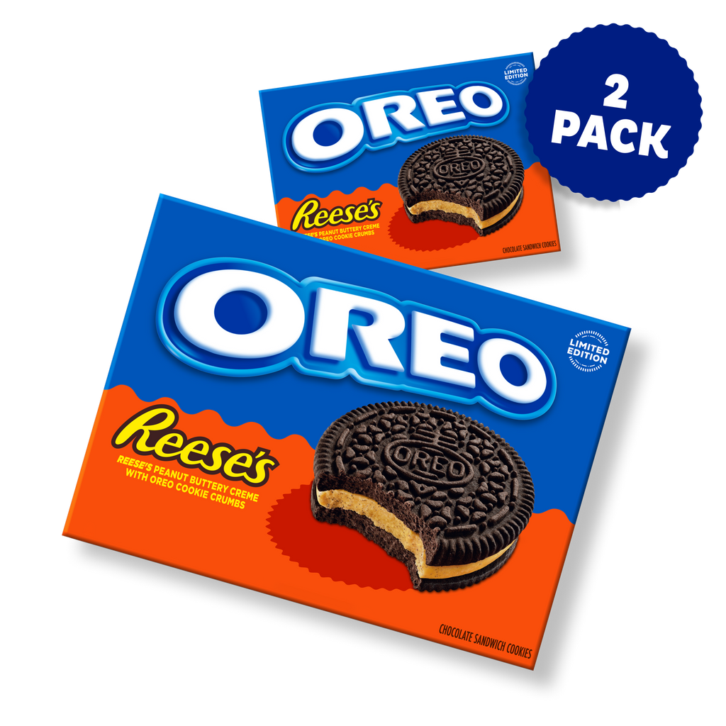 Reese's Peanut Buttery Creme Chocolate Sandwich Cookies, 2 Pack W7