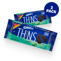 Thins Mint Creme Chocolate Sandwich Cookies, Family Size, 2 Pack S7