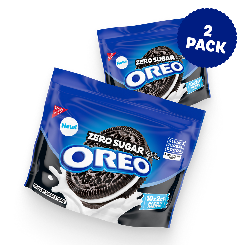 Zero Sugar Chocolate Sandwich Cookies, Snack Packs, 2 Pack P8