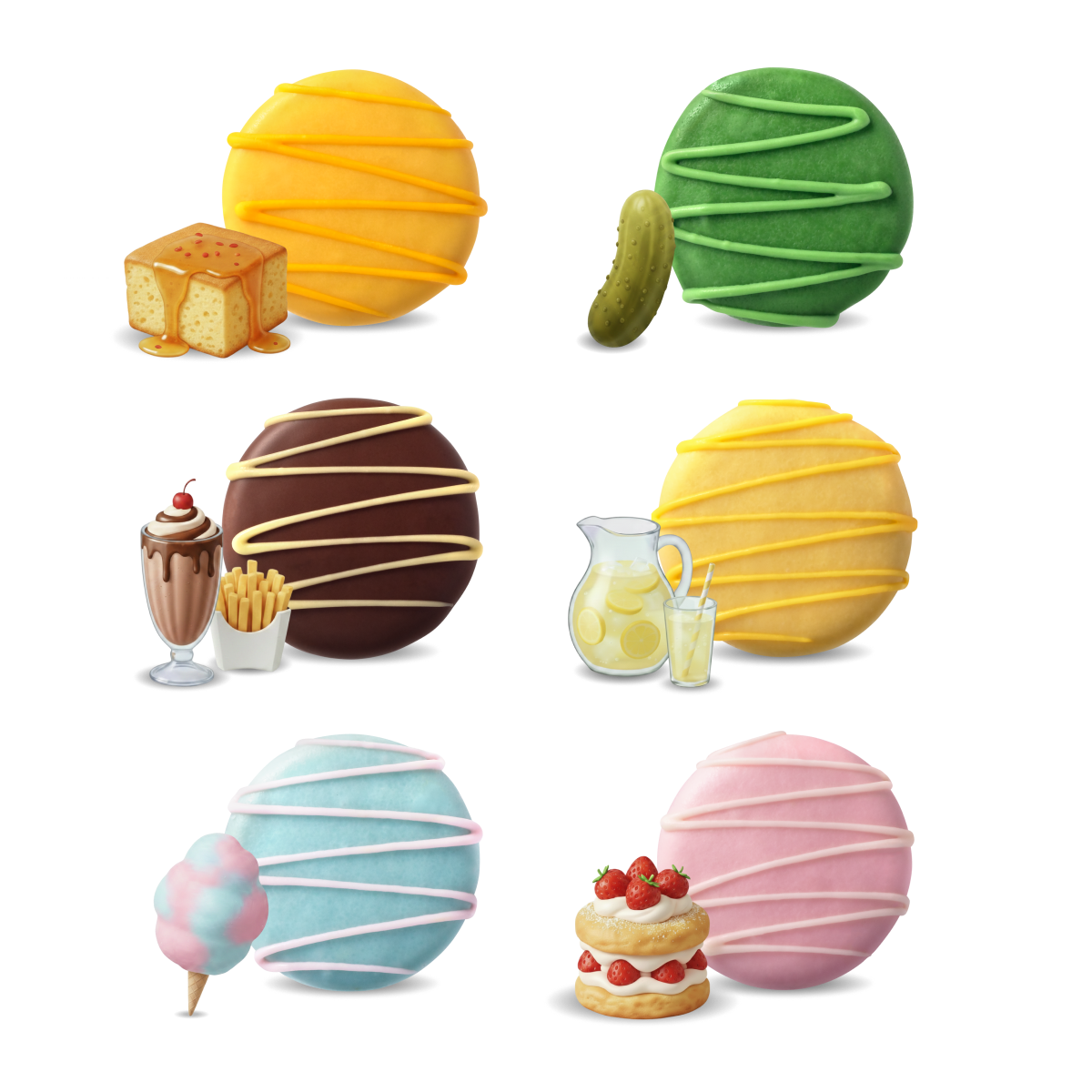 OREOiD Summer Carnival Cookie Tin - 12ct H1