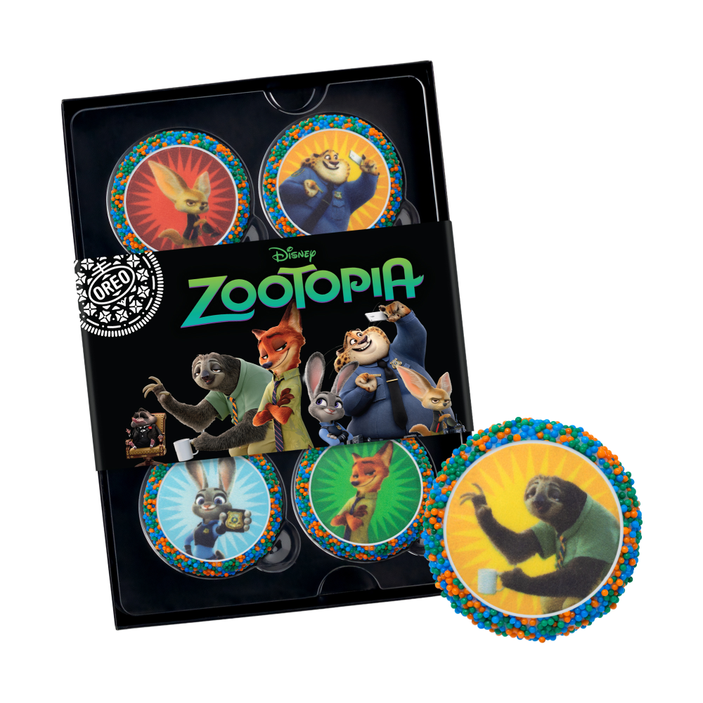 OREOiD Disney Zootopia Edition Cookie Box - 6ct X8