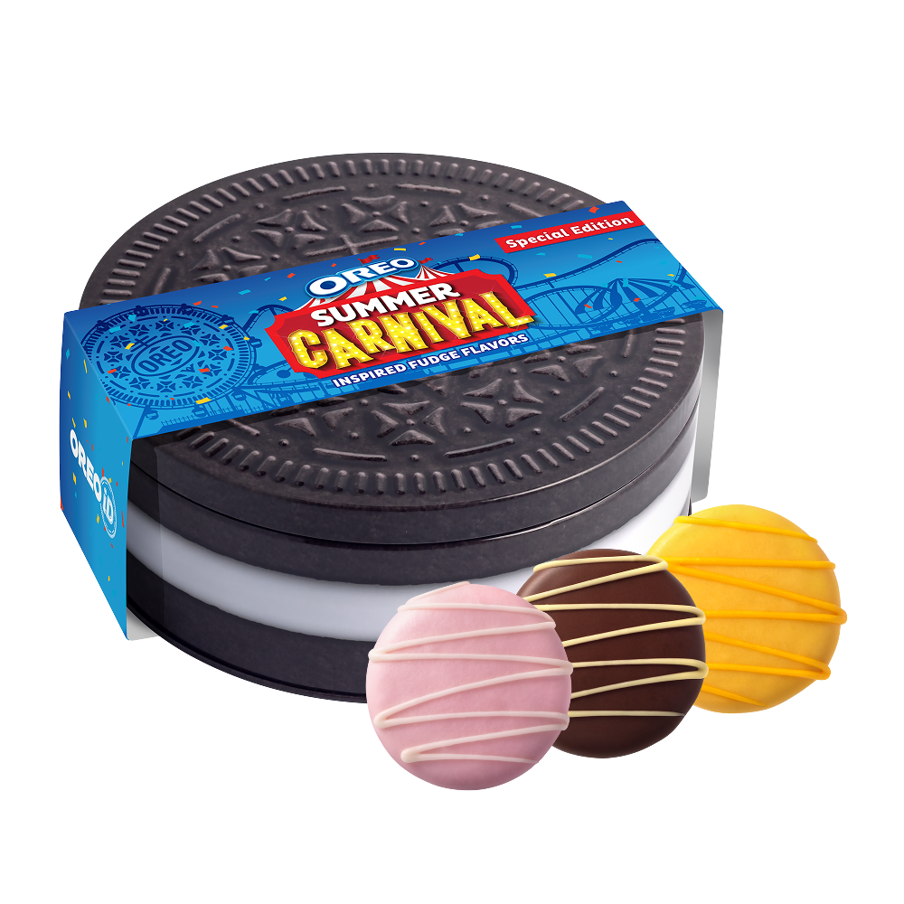 OREOiD Summer Carnival Cookie Tin - 12ct H1