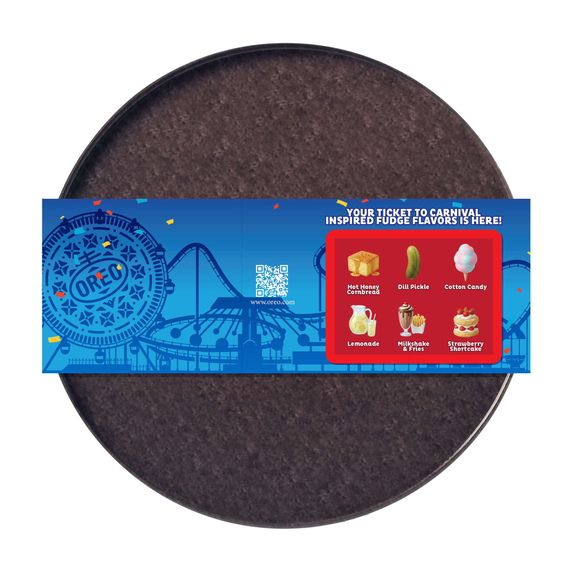 OREOiD Summer Carnival Cookie Tin - 12ct H1