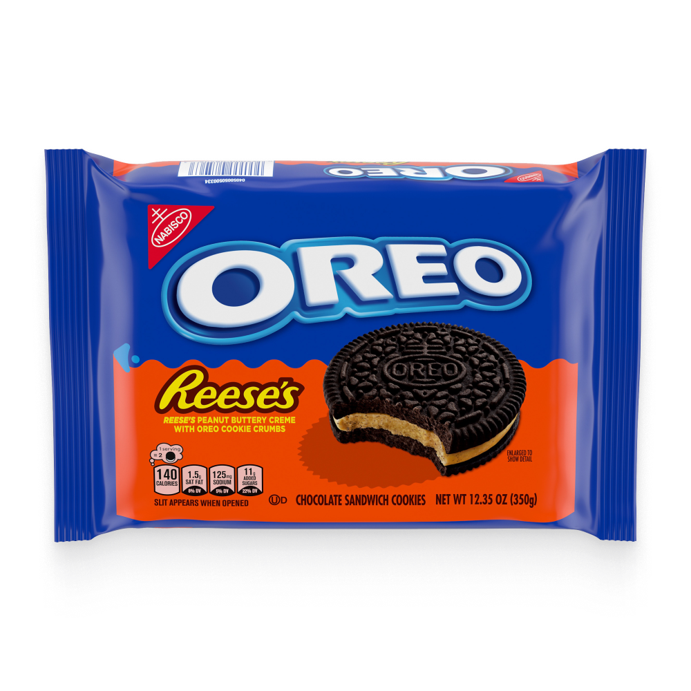 Reese's Peanut Buttery Creme Chocolate Sandwich Cookies I2