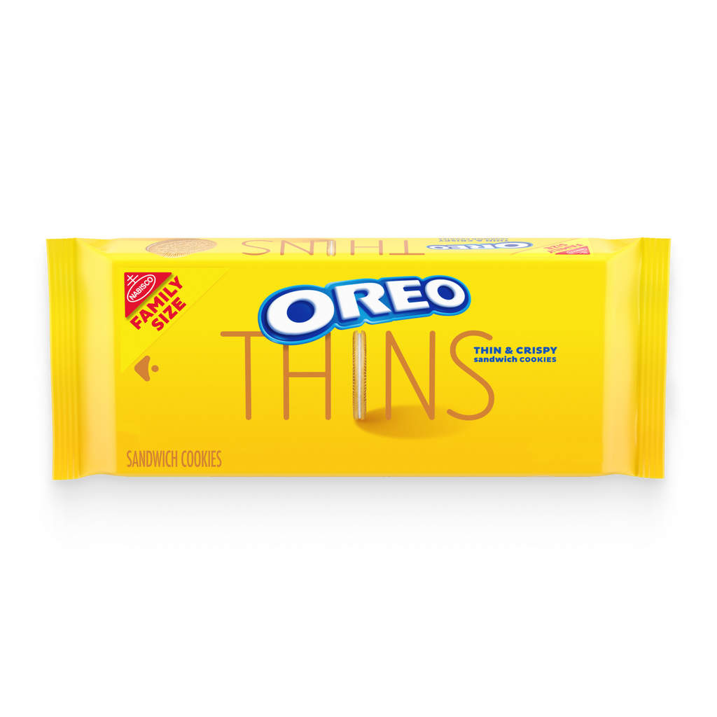 Thins Golden Sandwich Cookies, Family Size X8
