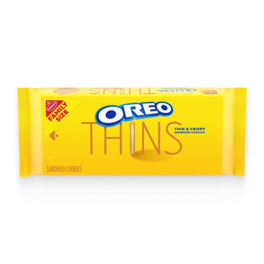 Thins Golden Sandwich Cookies, Family Size X8