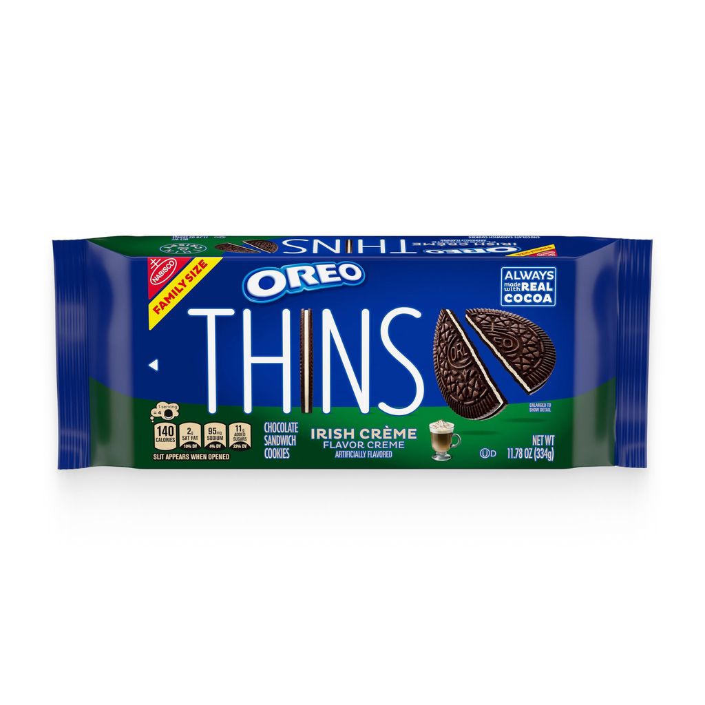 Thins Irish Crème Chocolate Sandwich Cookies, Family Size J2