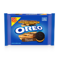 Toffee Crunch Creme With Sugar Crystals Chocolate Sandwich Cookies, Family Size P6