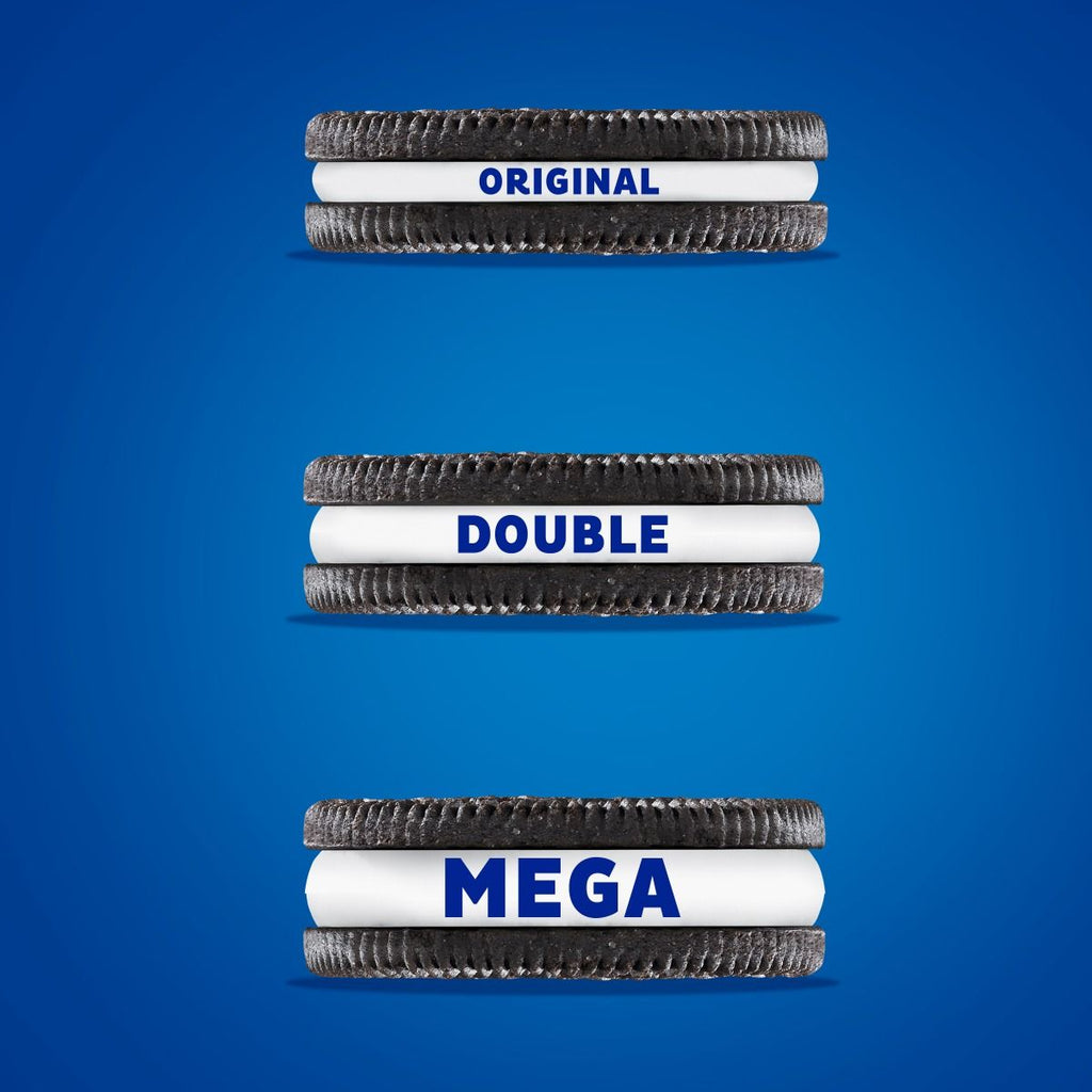Double Stuf Chocolate Sandwich Cookies, Family Size D5