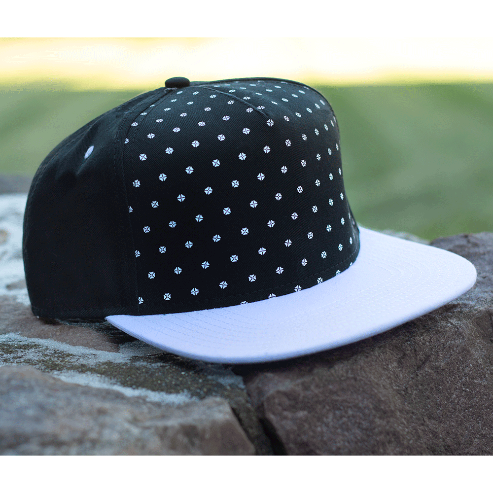 White Billed Baseball Hat R6
