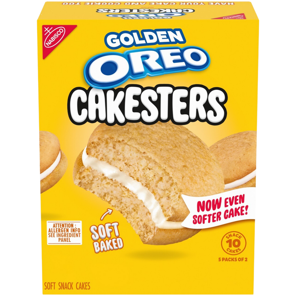 Golden Cakesters Soft Snack Cakes, Snack Packs J1